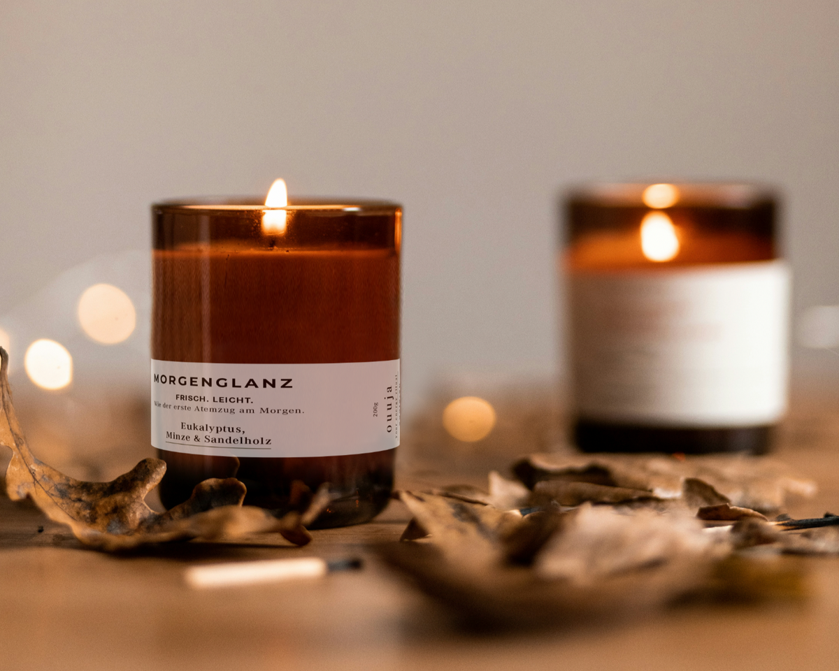 Natürliche Duft-Kerzen