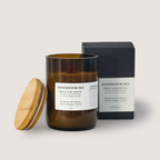 SOMMERWIND Duftkerze mit frischen Kräutern und Zitrusnoten, Rosmarin, Basilikum, Salbei, Orange und Lemon, 200g, elegant verpackt.