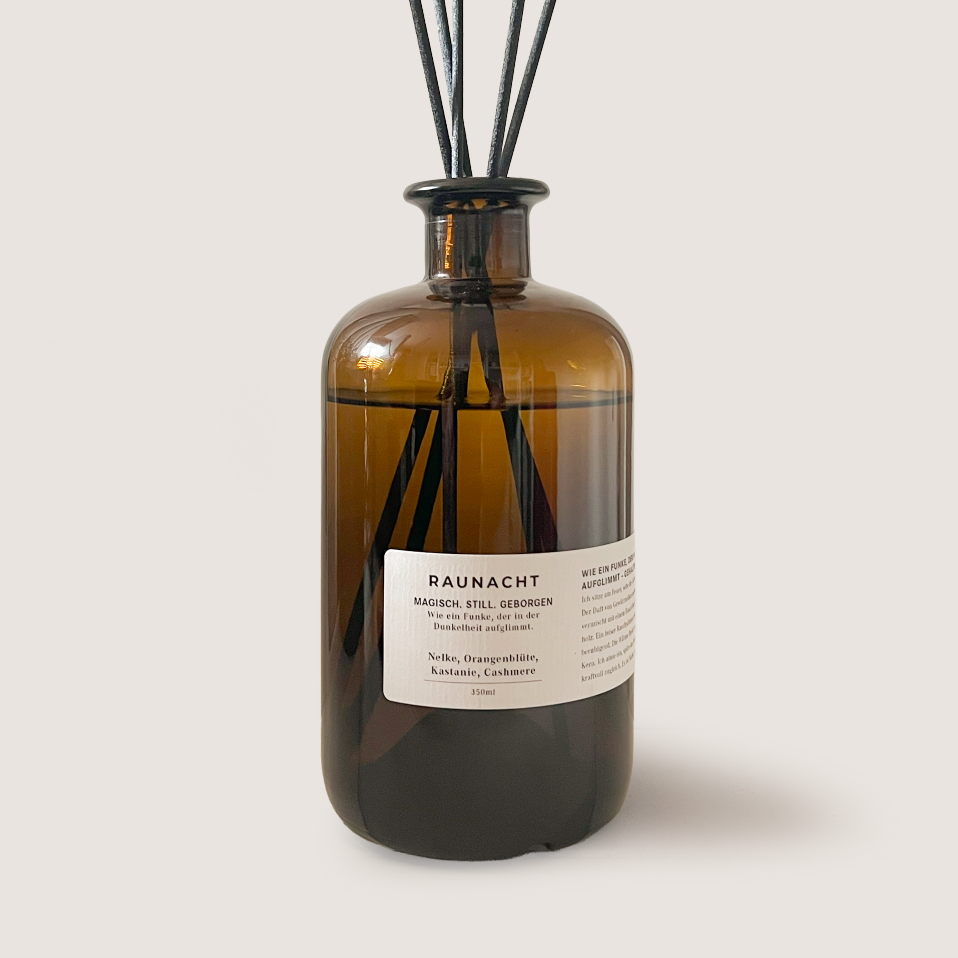 RAUNACHT Diffuser mit Duftstäbchen – 400 ml | OUUJA