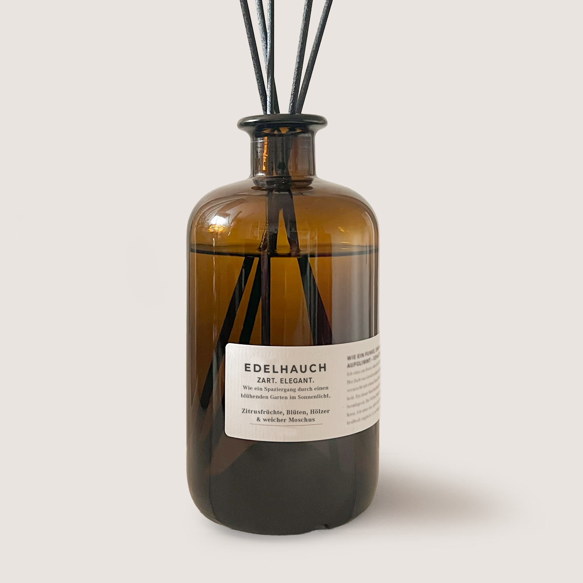 EDELHAUCH Diffuser mit Duftstäbchen – 400 ml | OUUJA