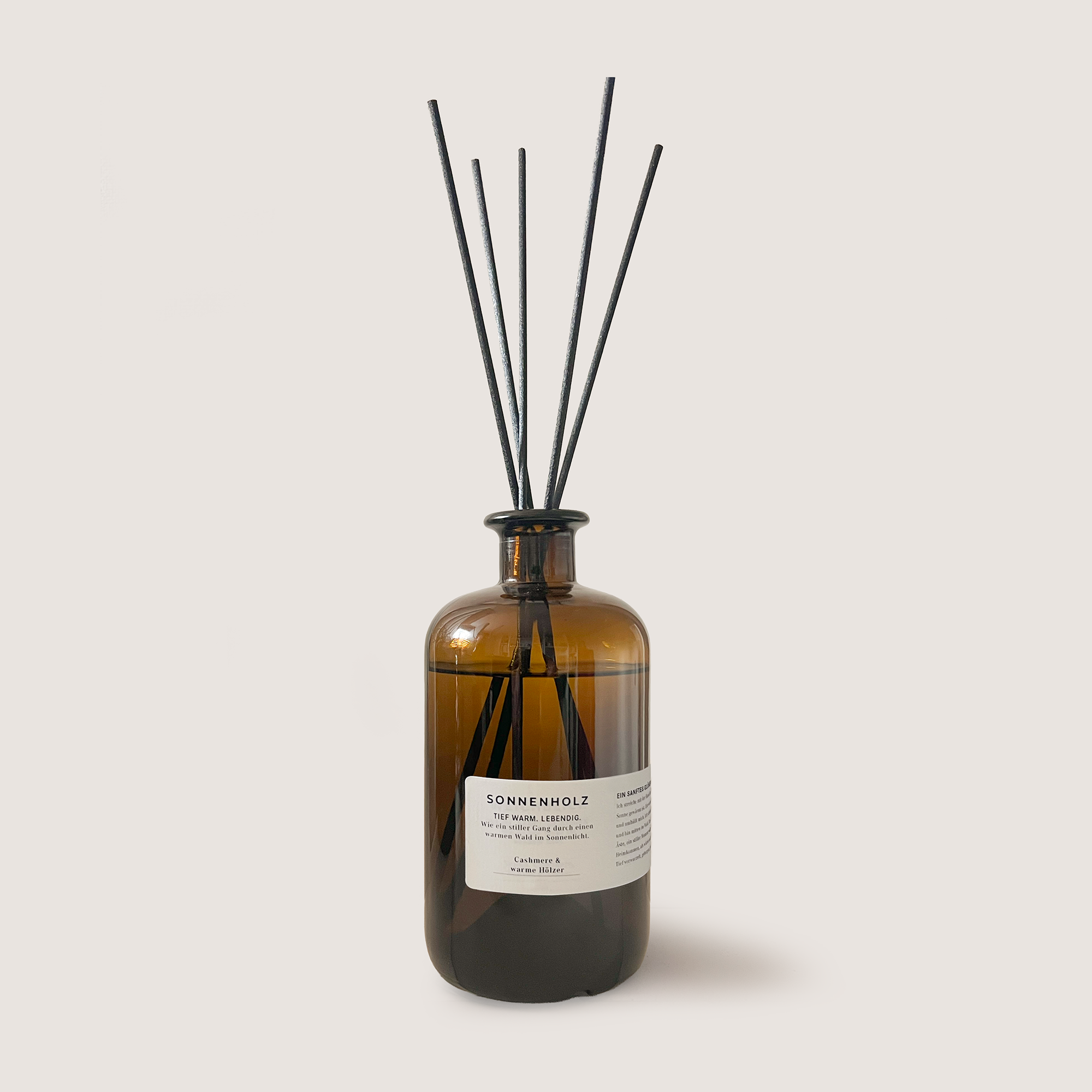 SONNENHOLZ Diffuser mit Duftstäbchen – 400 ml | OUUJA