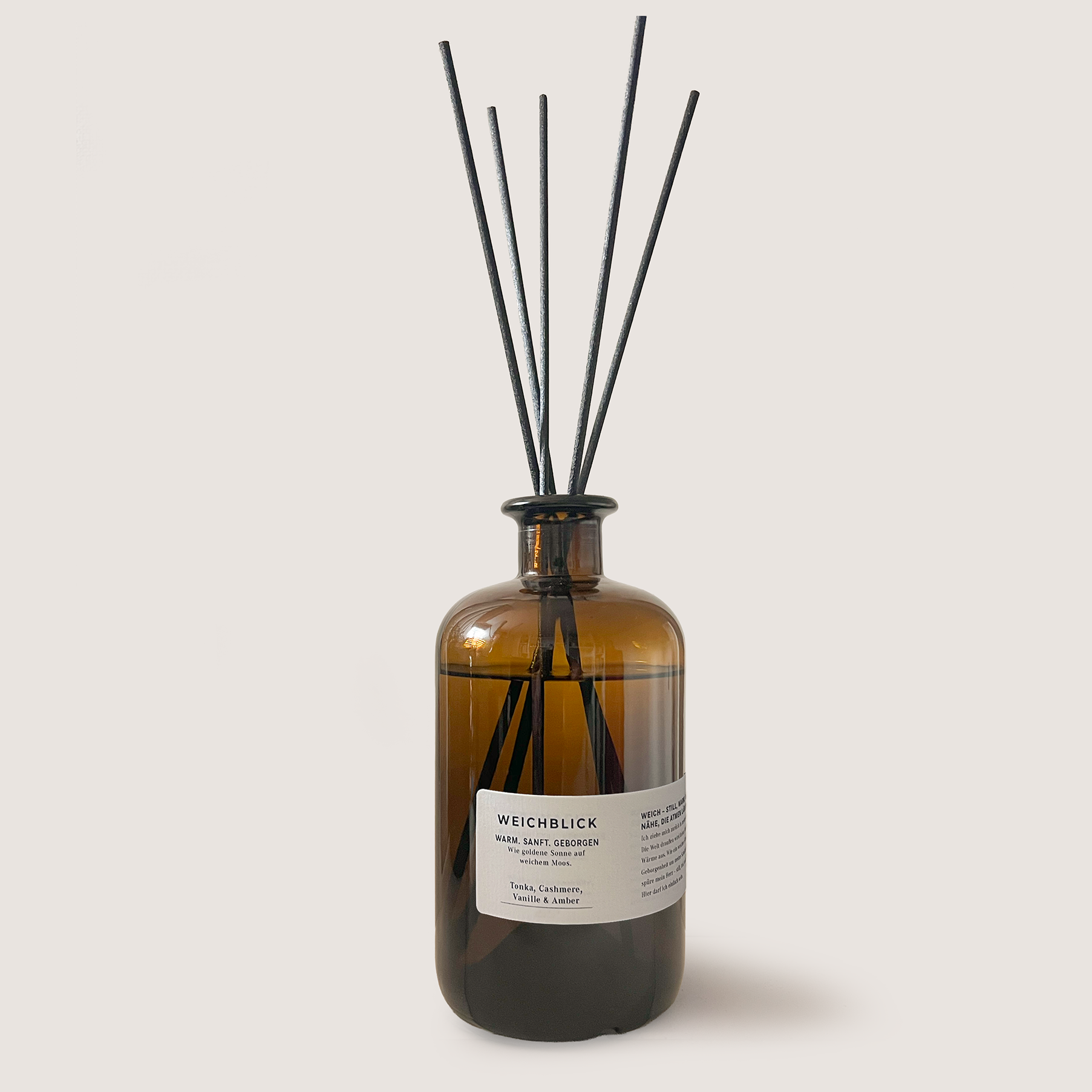 WEICHBLICK Diffuser mit Duftstäbchen | 400 ml | ouuja