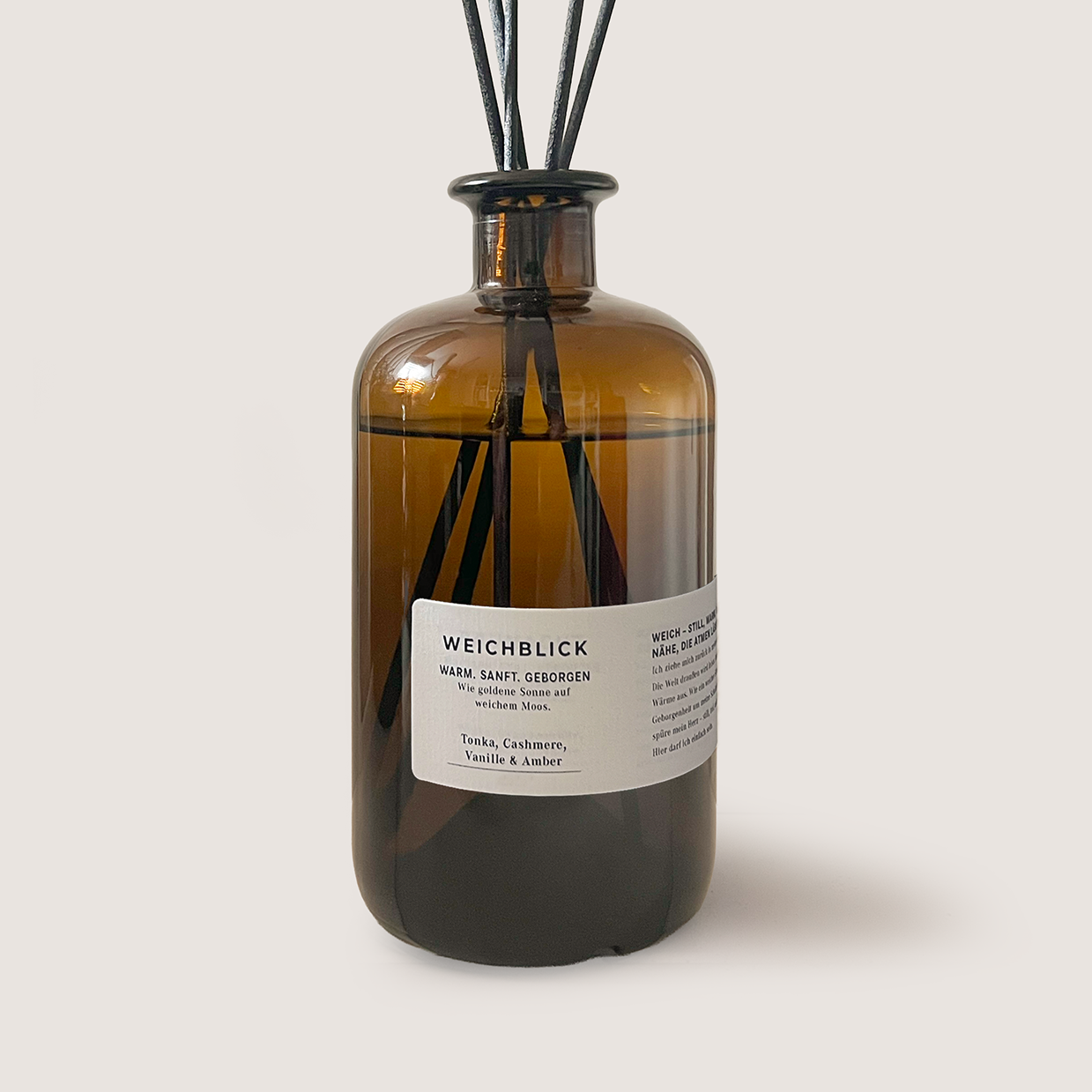 WEICHBLICK Diffuser mit Duftstäbchen | 400 ml | ouuja