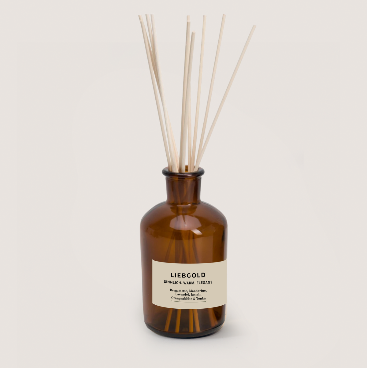 LIEBGOLD Diffuser mit Duftstäbchen – 120 ml | OUUJA