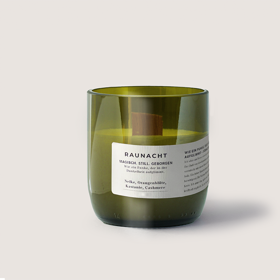 RAUNACHT 250ml Duftflasche mit Nelke, Orangenblüte und Vanilleholz, warm und magisch