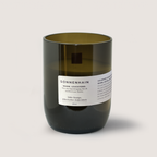 SONNENHAIN 350ml Duftkerze mit süßer Orange und ätherischem Zedernholz, warmes mediterranes Lichtdesign