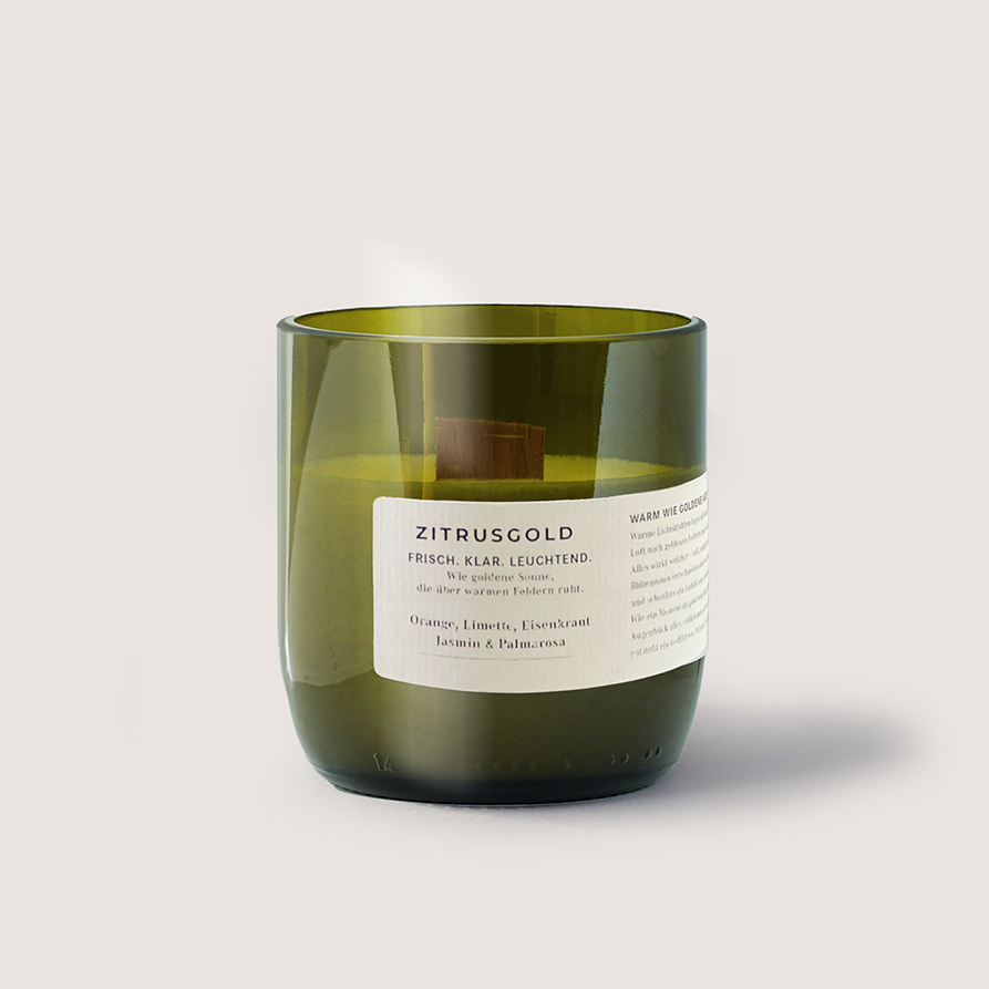 Zitrusgold Duftkerze 250ml