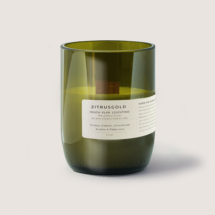 Zitrusgold Duftkerze 350ml
