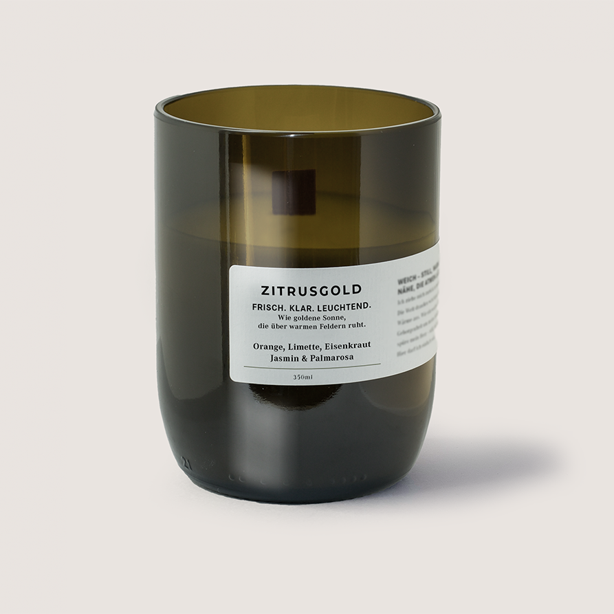 Zitrusgold Duftkerze 350ml